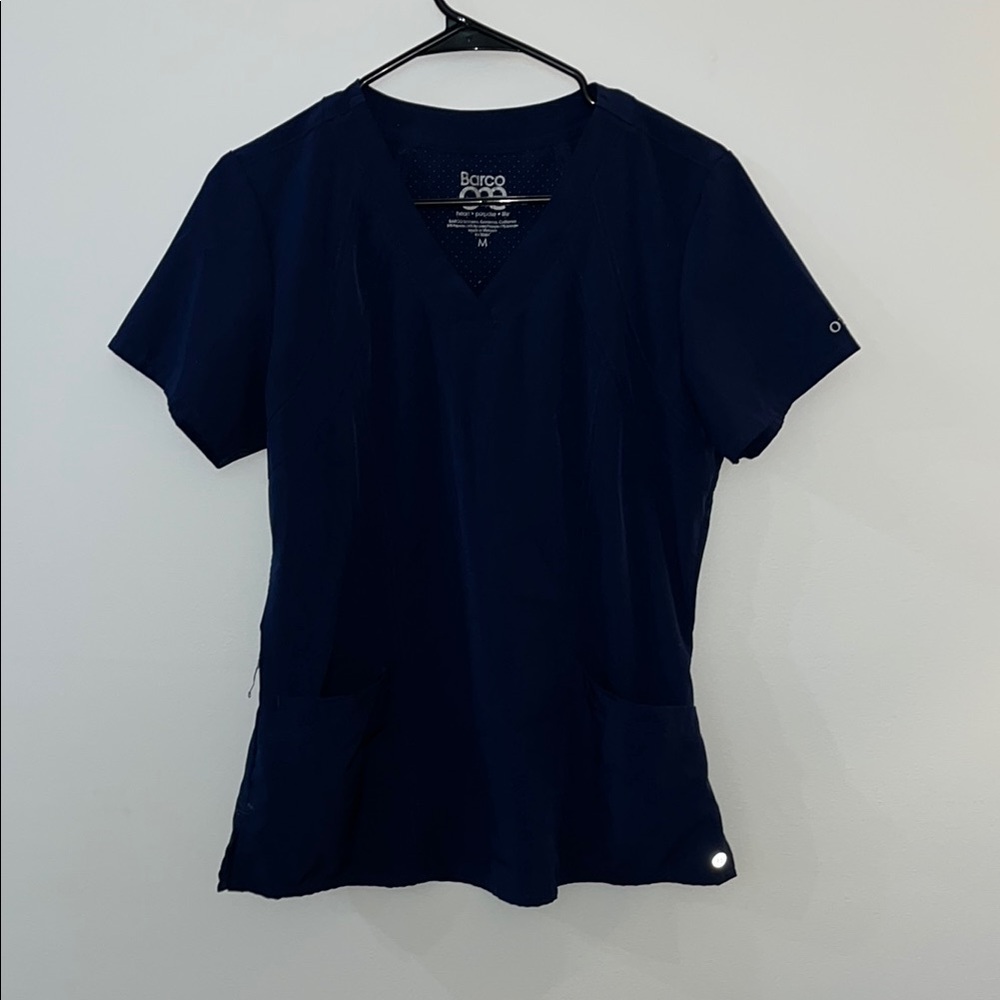 Barco Uniforms Women's Scrub Navy Blue Jogger Set